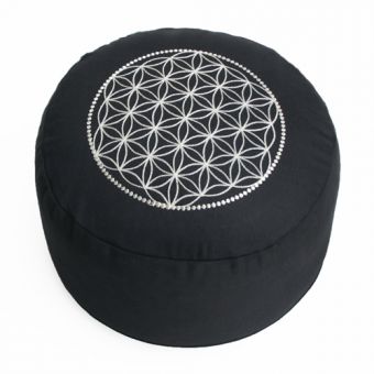 Meditatiekussen met Borduursel-Lotus-Design.jp