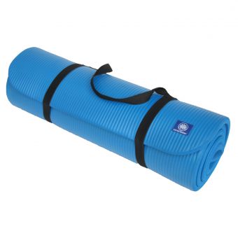 Yogamattas Blauw-Lotus-Design